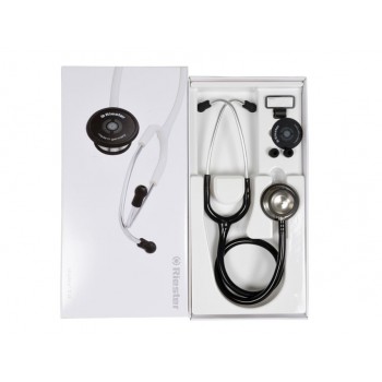 Stetoscop Riester cu capsula dubla 2.0 pentru adulti - negru (32333)